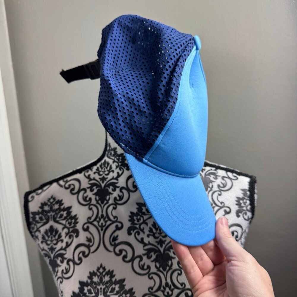 OPEN EDITColorblock Trucker Hat In Blue Combo - Picture 3 of 10